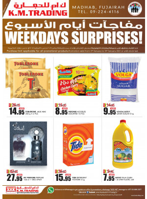 Weekdays Surprises - Fujairah