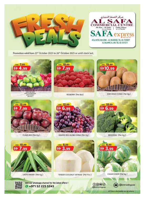 Fresh Deals - Al Safa & Safa Express, Al Ain