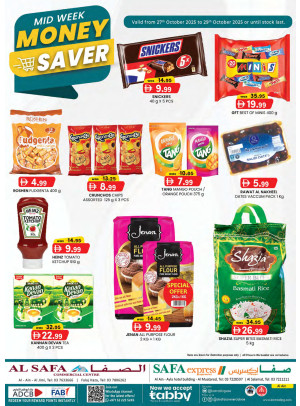 Midweek Money Saver - Al Safa & Safa Express, Al Ain