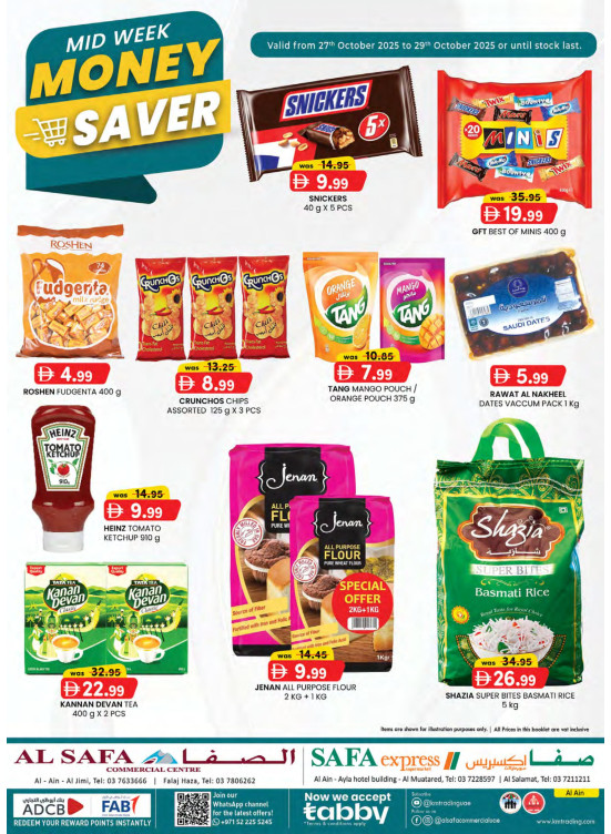 Midweek Money Saver - Al Safa & Safa Express, Al Ain