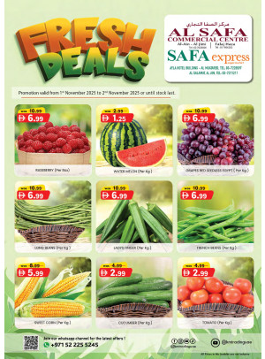 Fresh Deals - Al Safa & Safa Express, Al Ain