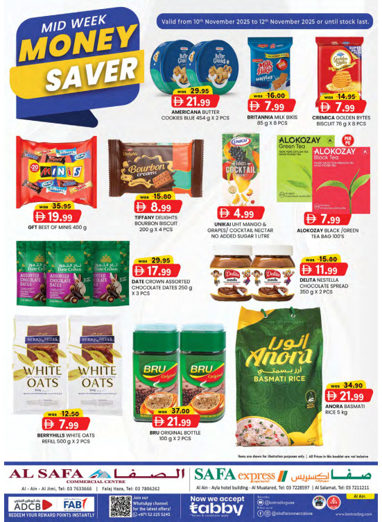 Midweek Money Saver - Al Safa & Safa Express, Al Ain