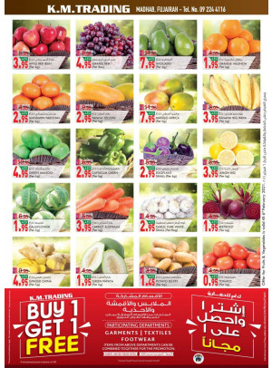 Fruits & Vegetables - Fujairah