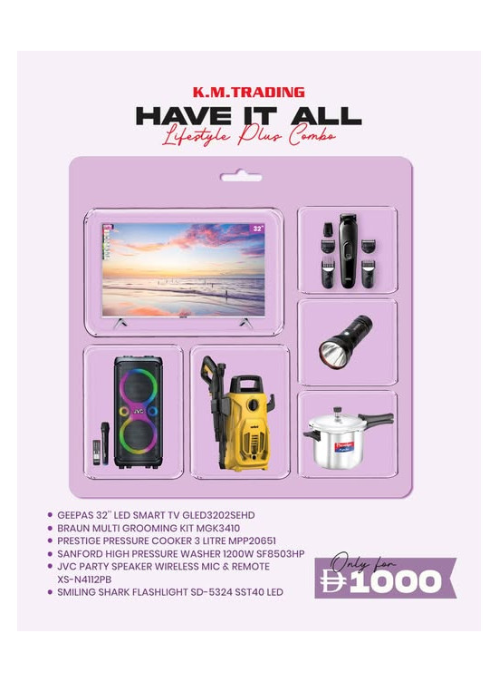 Lifestyle At Just AED 1000