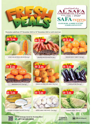 Fresh Deals - Al Safa & Safa Express, Al Ain