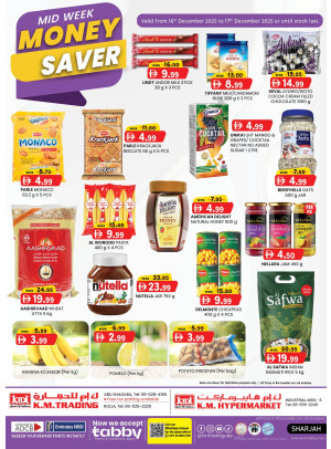 Midweek Money Saver - Sharjah