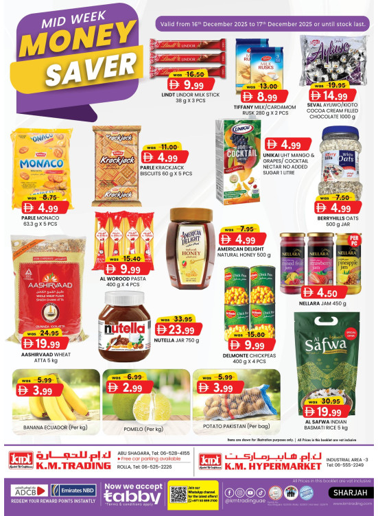 Midweek Money Saver - Sharjah
