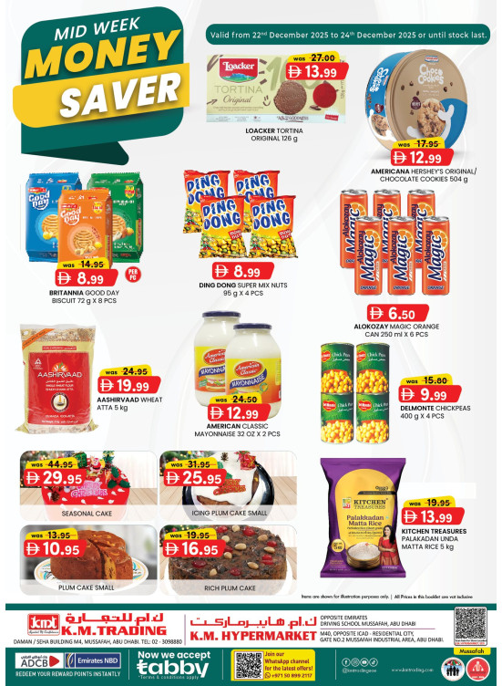 Midweek Money Saver - Mussafah Branches