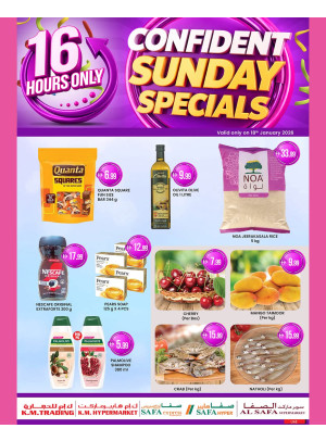 Sunday Offers - Abu Dhabi
