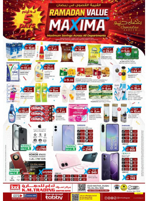 Ramadan Value Maxima - Dubai