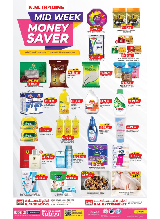 Midweek Money Saver - Sharjah