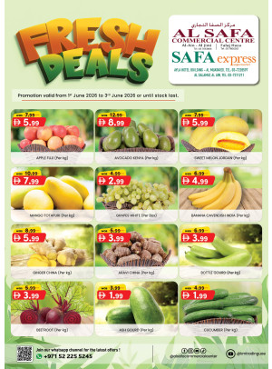 Fresh Deals - Al Safa & Safa Express, Al Ain