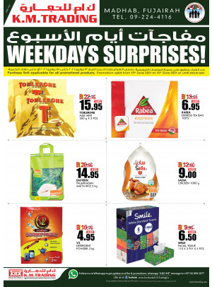 Weekdays Surprises - Fujairah
