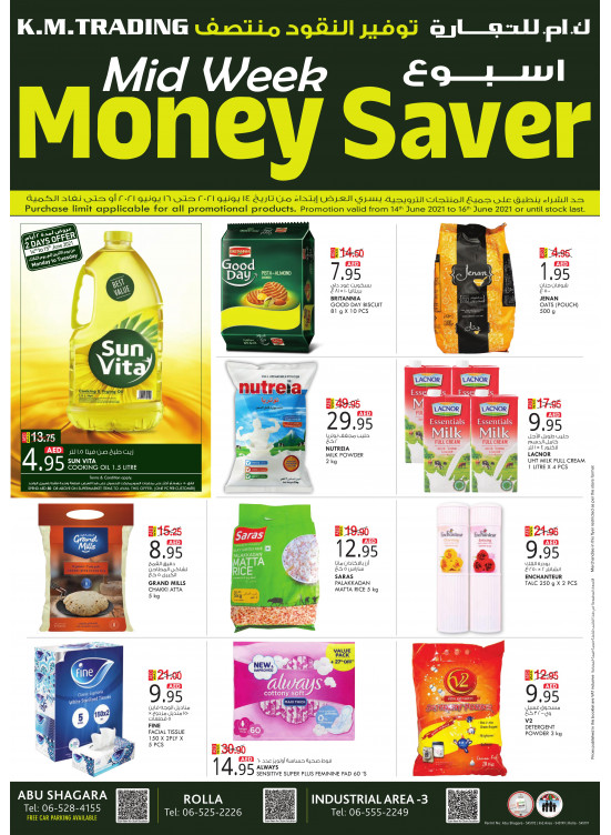 Midweek Money Saver - Sharjah
