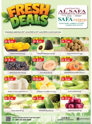 Fresh Deals - Al Safa & Safa Express, Al Ain