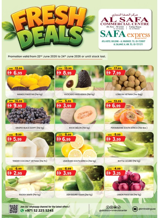 Fresh Deals - Al Safa & Safa Express, Al Ain