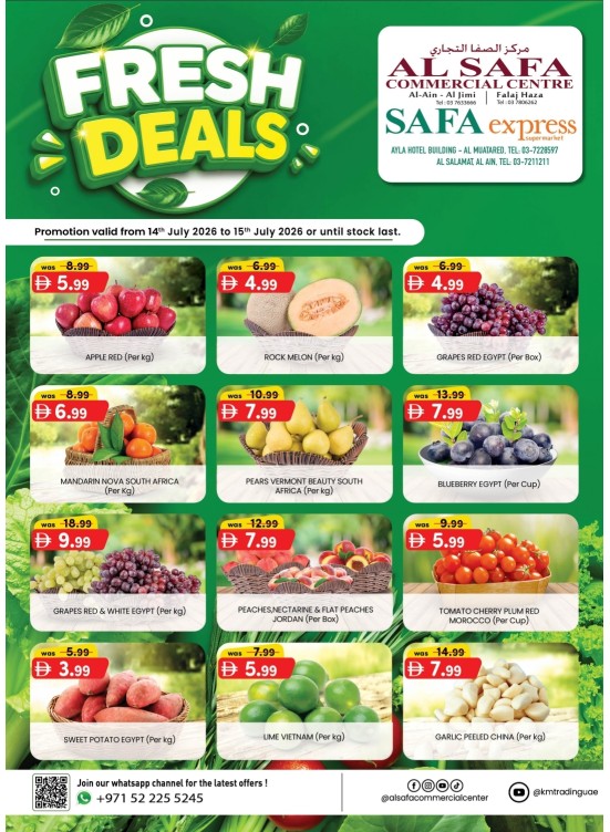 Fresh Deals - Al Safa & Safa Express, Al Ain
