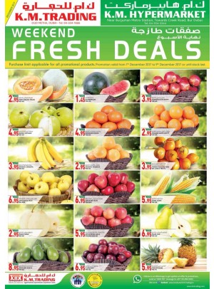 Weekend Fresh Deals - Dubai Branches