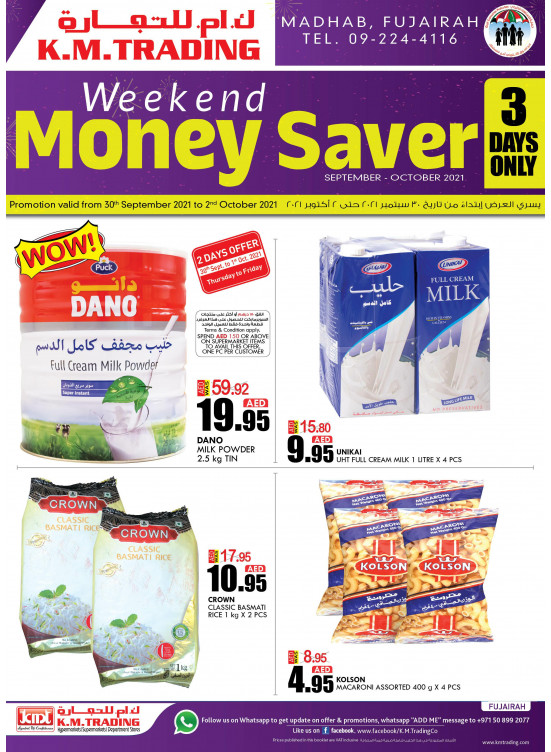Weekend Money Saver - Fujairah