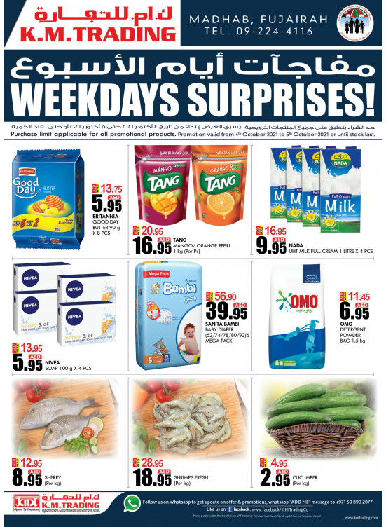 Weekdays Surprises - Fujairah