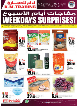 Weekdays Surprises - Fujairah