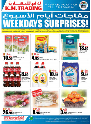 Weekdays Surprises - Fujairah