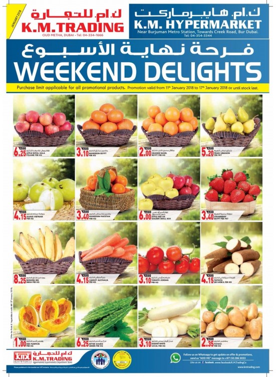 Weekend Delights - Dubai Branches