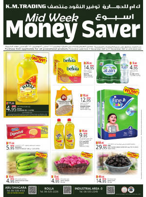 Midweek Money Saver - Sharjah