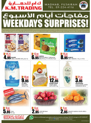 Weekdays Surprises - Fujairah