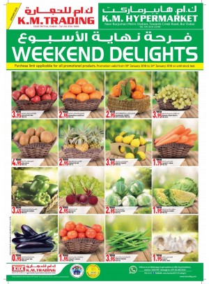 Weekend Delights - Dubai Branches