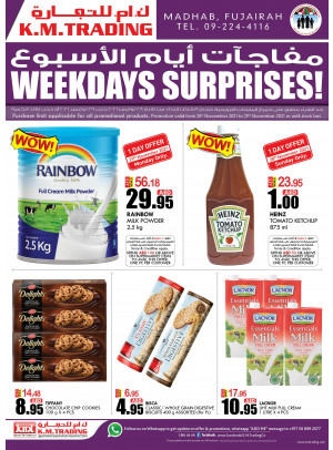 Weekdays Surprises - Fujairah
