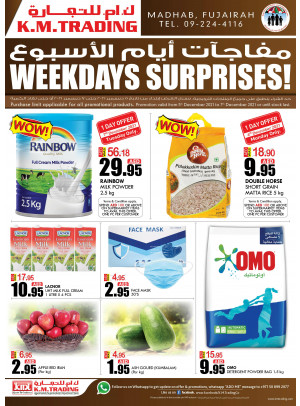 Weekdays Surprises - Fujairah