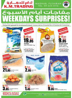 Weekdays Surprises - Fujairah