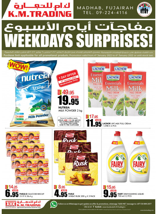 Weekdays Surprises - Fujairah
