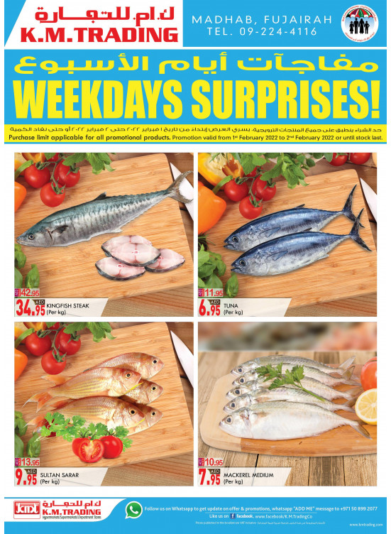 Weekdays Surprises - Fujairah