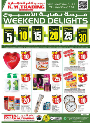 Weekend Delights - Dubai