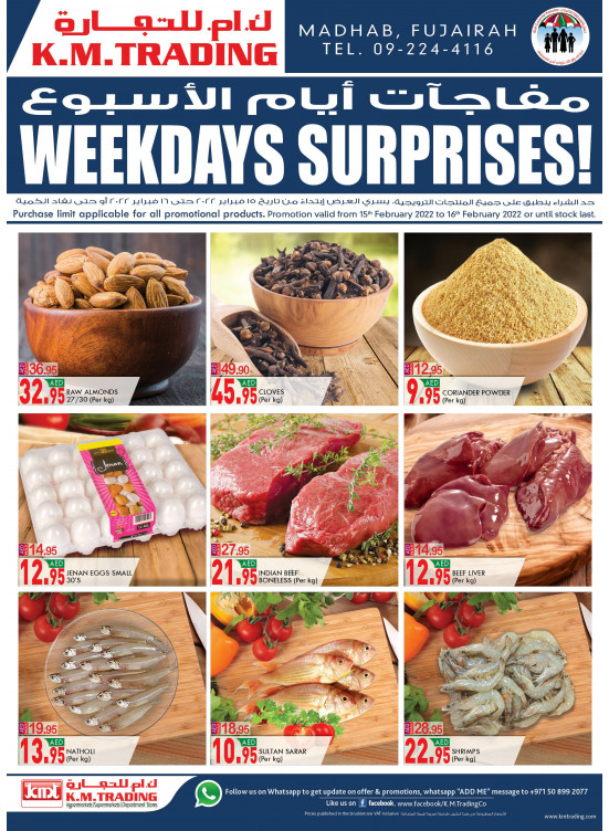 Weekdays Surprises - Fujairah