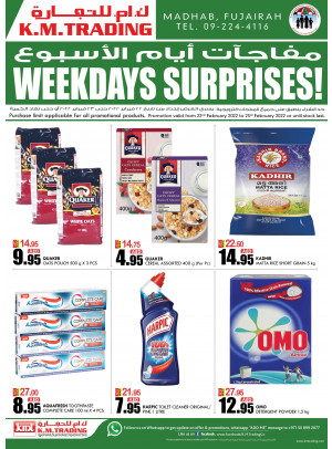 Weekdays Surprises - Fujairah