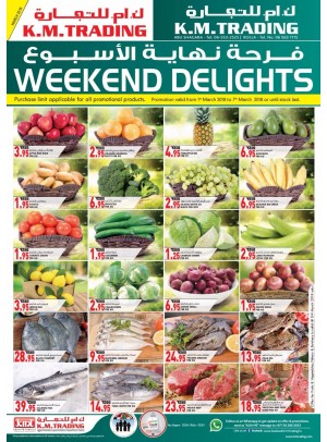 Weekend Delights - Sharjah Branches