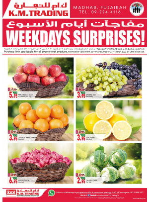 Weekdays Surprises - Fujairah