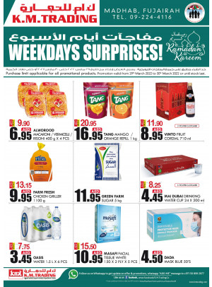 Weekdays Surprises - Fujairah
