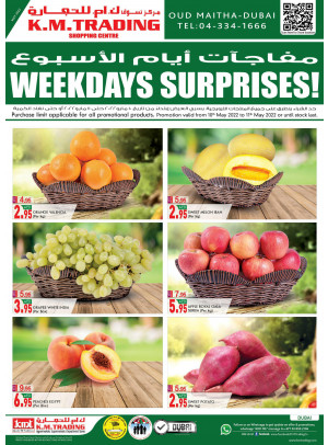 Weekdays Surprises - Dubai
