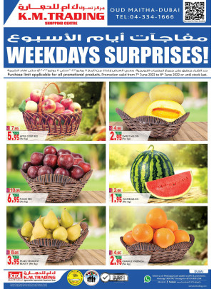Weekdays Surprises - Dubai