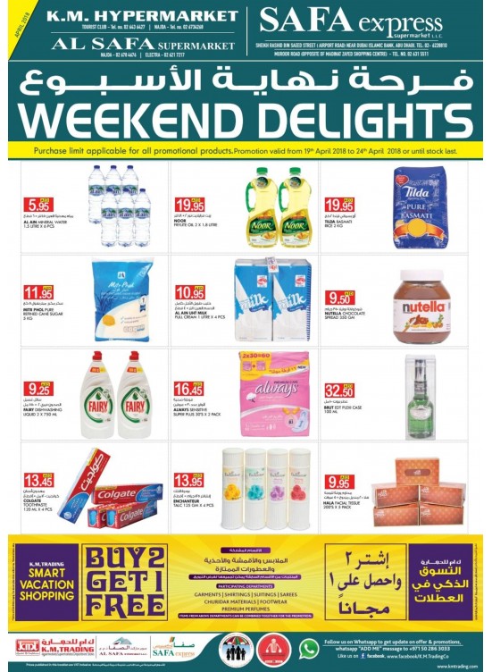 Weekend Delights - Abu Dhabi Branches