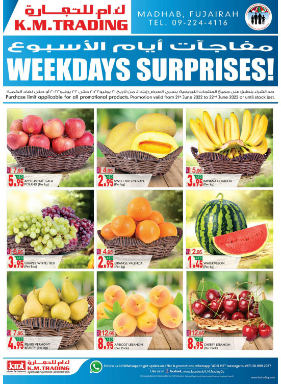 Weekdays Surprises - Fujairah