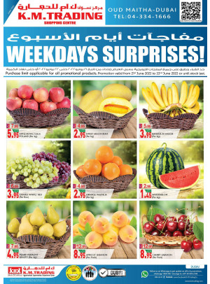 Weekdays Surprises - Dubai