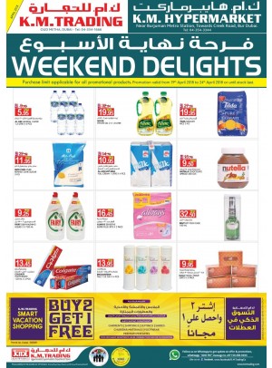 Weekend Delights - Dubai Branches