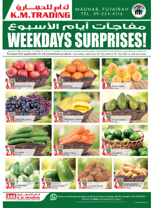 Weekdays Surprises - Fujairah