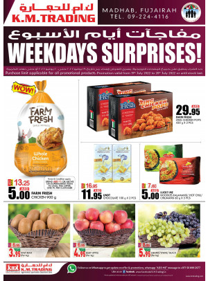 Weekdays Surprises - Fujairah