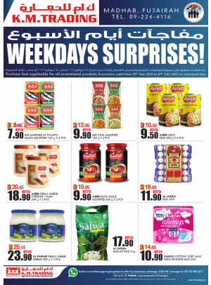 Weekdays Surprises - Fujairah